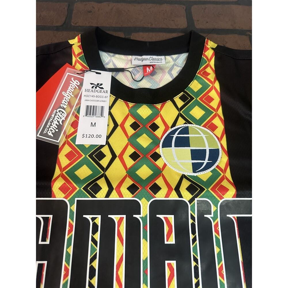 JAMAICA 1990 World Cup Soccer Jersey~Never Worn~ M ,L, XL, 2XL - Picture 5 of 6